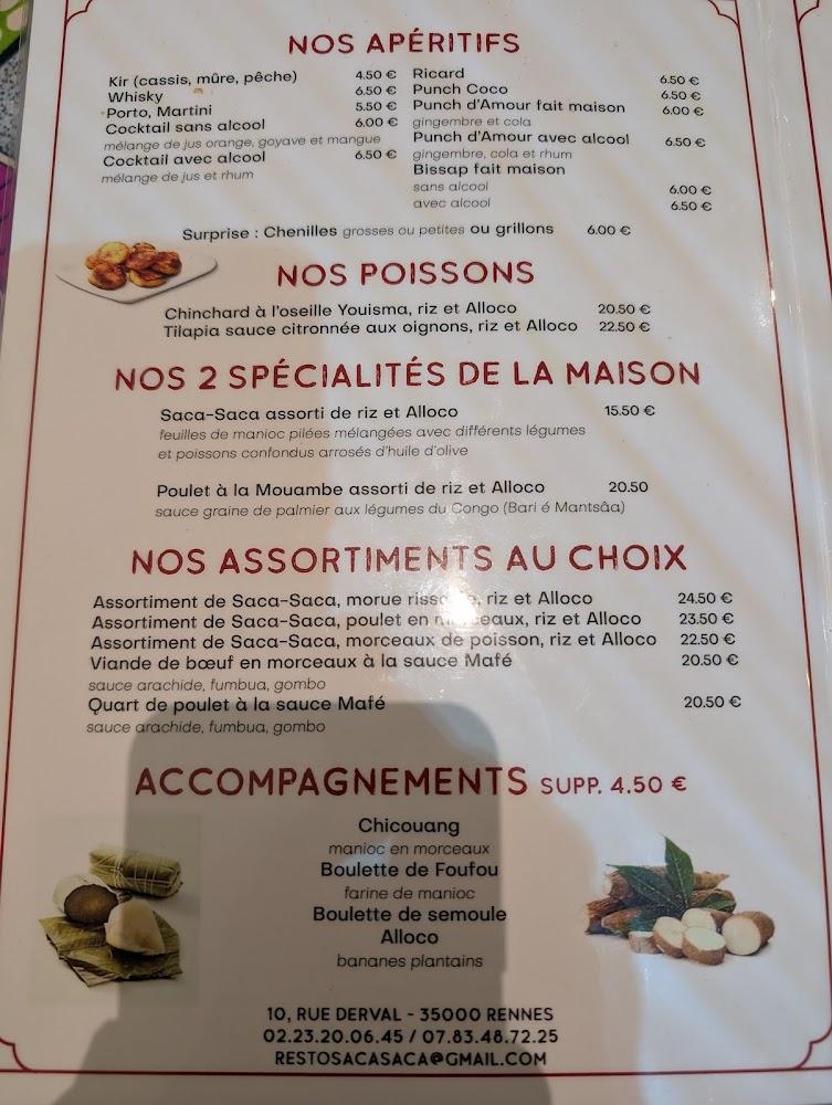 La marmite du Saca-Saca - Menu Image 3